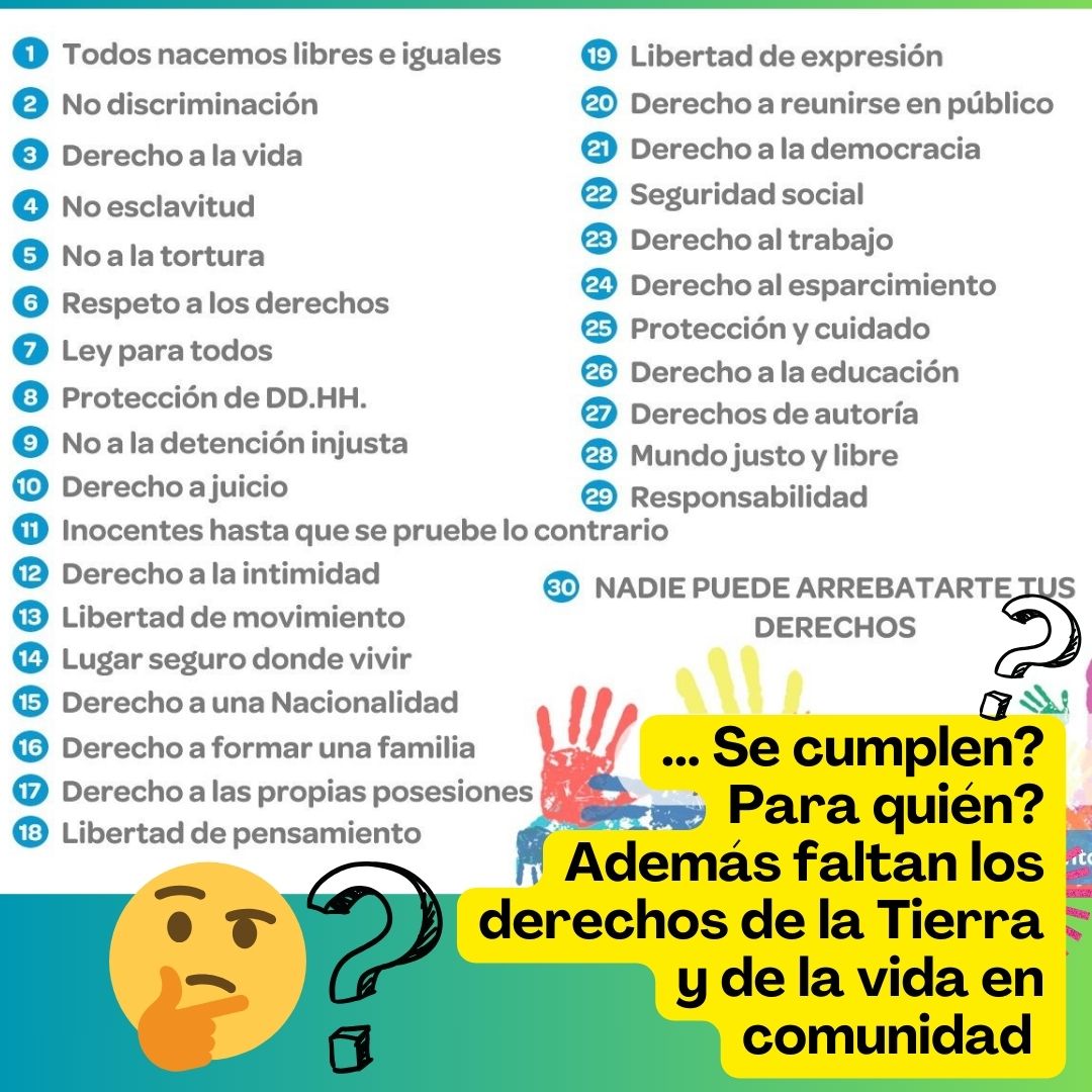 EspacioComun15M's tweet photo. #10D día de los #DerechosHumanos https://t.co/BkxA0bxXj9 Gracias a todas las personas que siguen luchando por los #DDHHydelaTierra https://t.co/lqjf6SIfQK