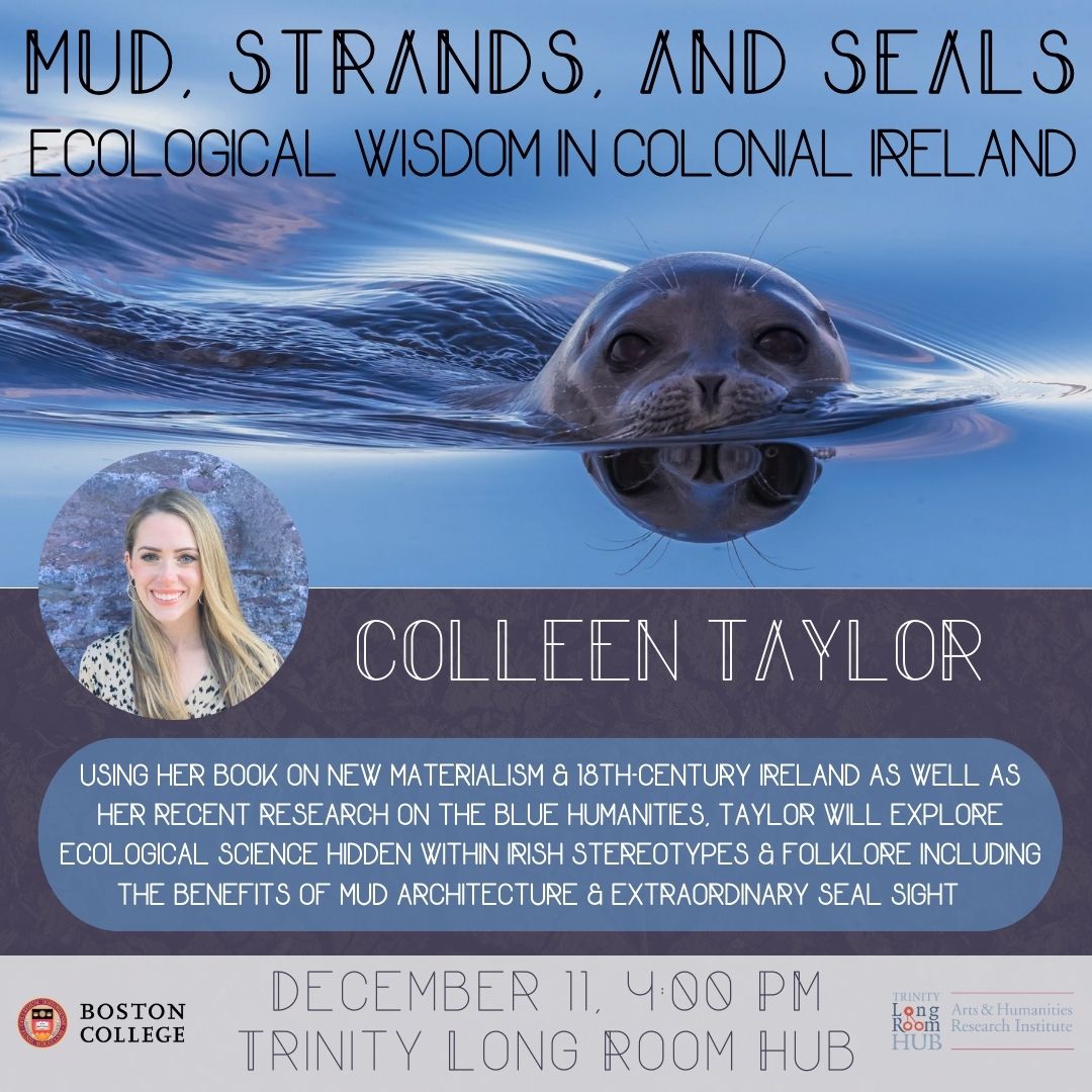 Colleen Taylor will deliver the Annual Boston College Irish Studies Lecture at the Trinity Long Room Hub tomorrow at 4 pm!

Register for the event here: eventbrite.ie/e/the-annual-b…

#BCIrishStudies #TLRH