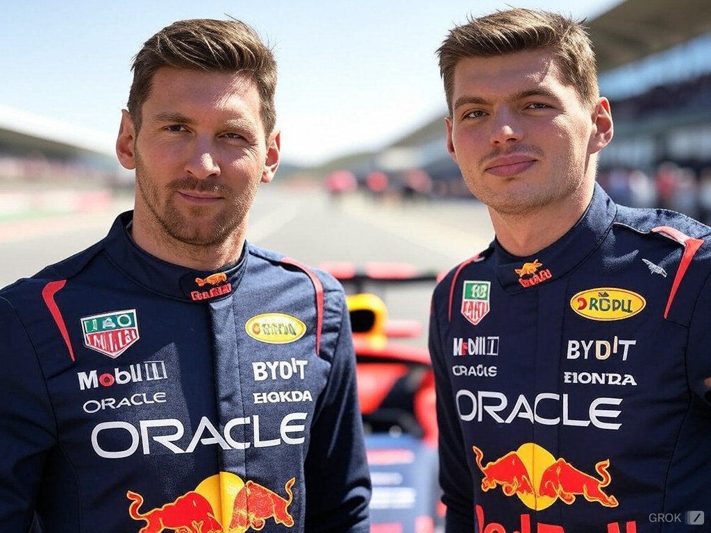 MaxArgento33's tweet photo. 🚨 BREAKING 🚨 

Red Bull ya decidió quien será el compañero de Max Verstappen para el 2025.

Lionel Messi es el elegido.

Via: @gastonedul https://t.co/qaN2N6V6l8