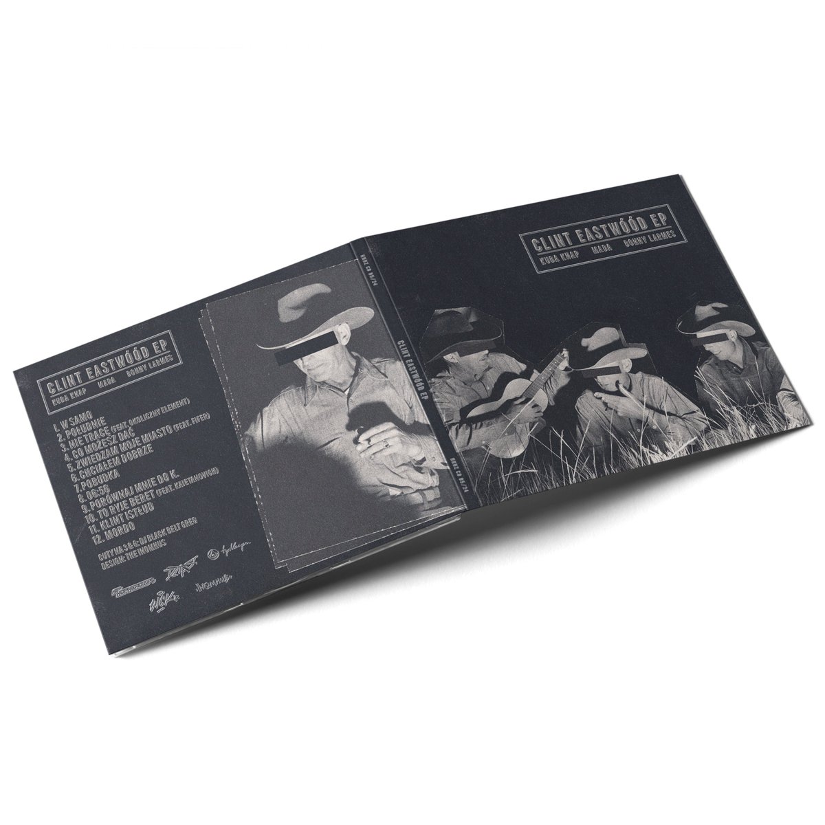 Another part of the suprise drop was the redesign of one of the cult classics from the discography of Kuba Knap - „Clint Eastwóód EP”.  Had a lot of fun flipping the original EP art direction into something completely new.

via HipHopHeadz in 2024
