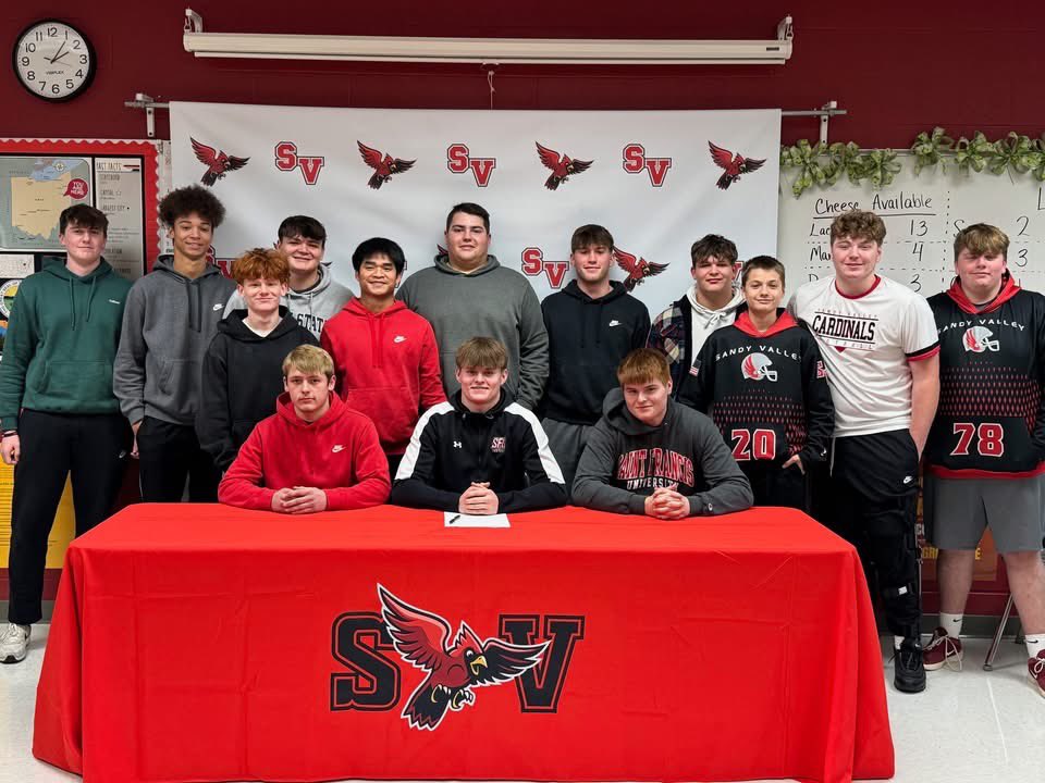 Congratulations to Lukas Gilland heading to the next level to play football at Division 1 St. Francis. <a href="/RedFlashFB/">Saint Francis Football</a>