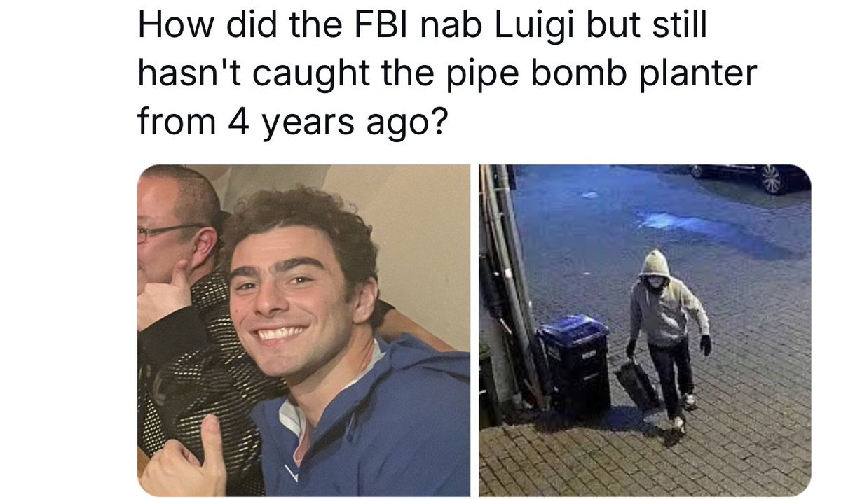 fedupMolly17's tweet photo. Good question. #Jan6pipebomber #jan6setup https://t.co/sDcnPpLub2