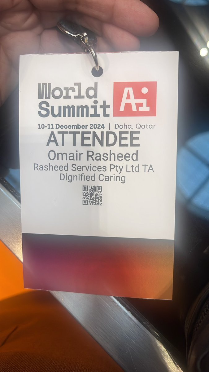 omair1992's tweet photo. Incredible day 1 at the World Summit AI in Doha, Qatar. It’s amazing to see the tech advancements in relation to Healthcare. Very fortunate and excited to be here to extract key takeaways from our learning at this summit and take back fresh ideas and opportunities back home 🇦🇺. https://t.co/GAjtFalnz4