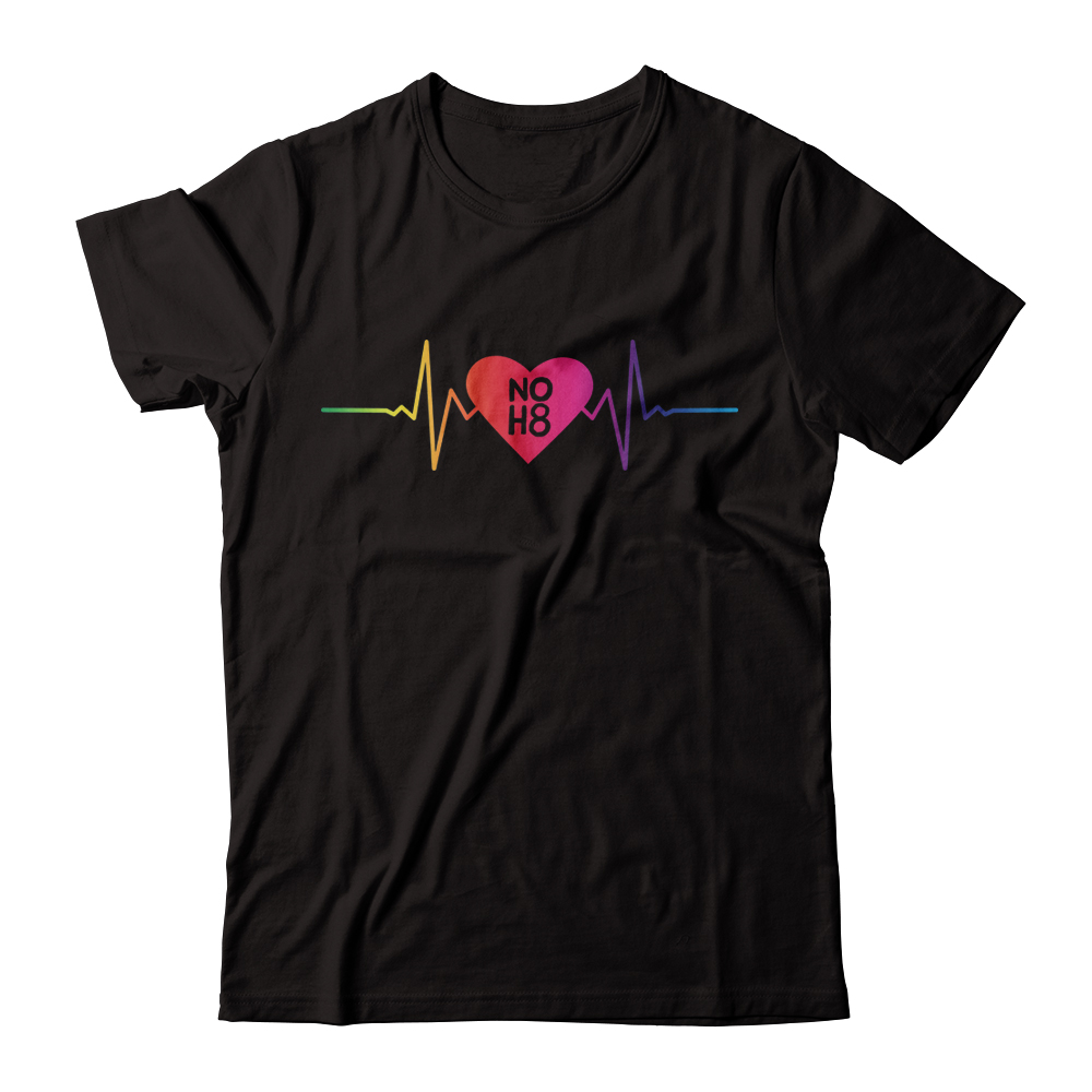 NOH8Campaign's tweet image. 🌈✨ The #NOH8 Pulse Shirt PRE-SALE is HERE! Get yours here: tinyurl.com/53ypmx6w #HumanRightsDay