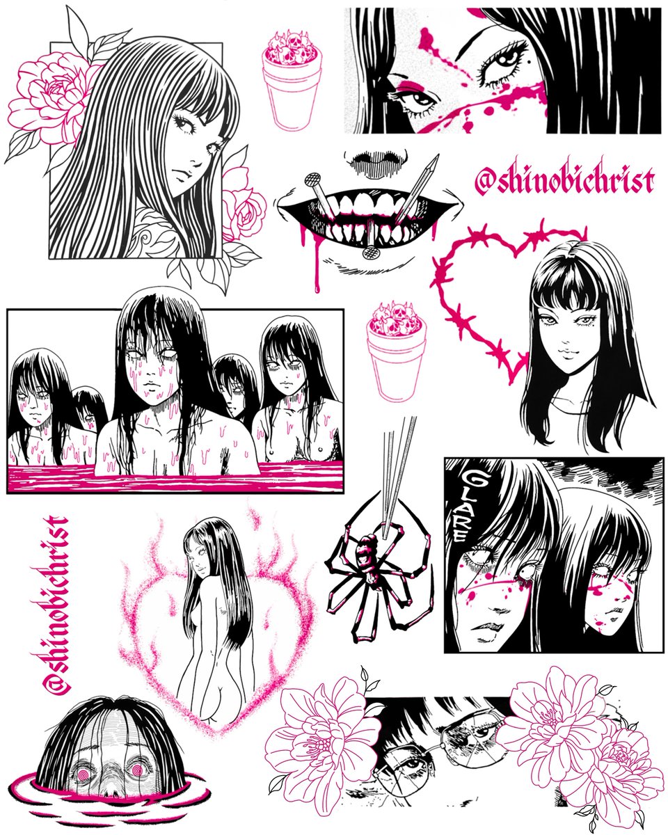 ShinobiChrist's tweet photo. NEW Junji Ito x Uchiha Clan Flash 🩸🔪 https://t.co/gsB5mnL6pS