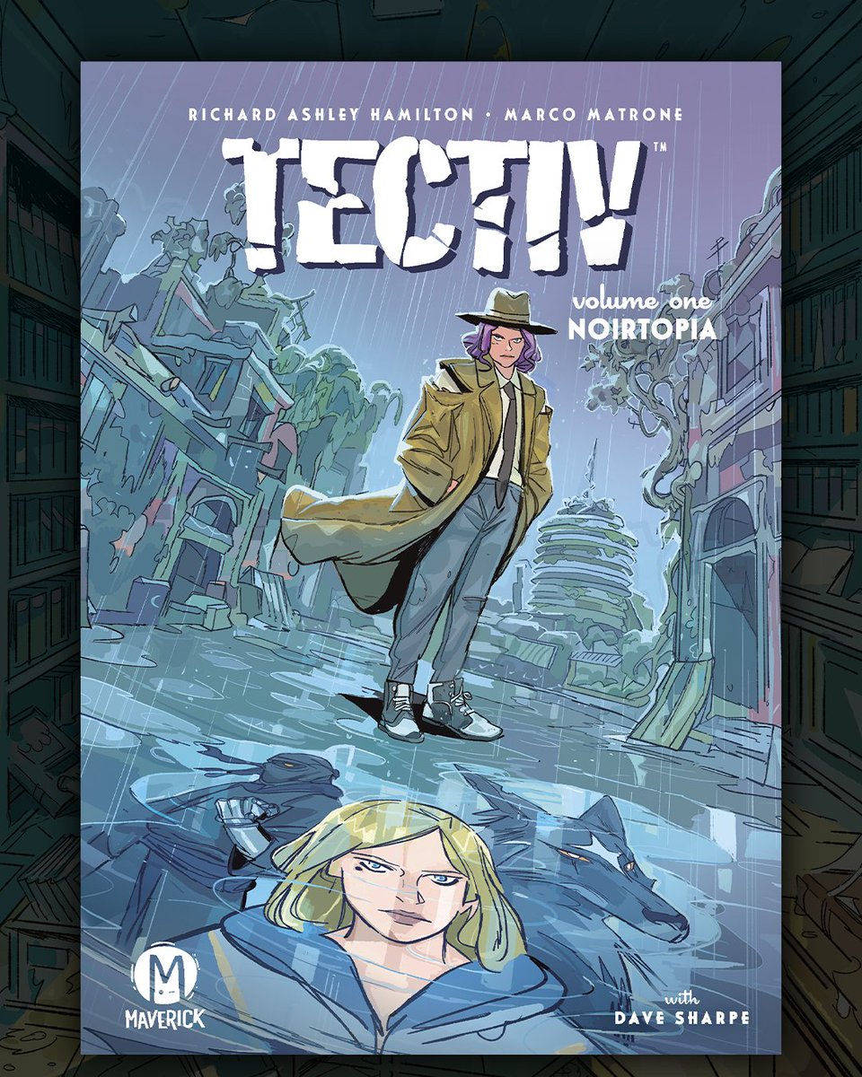 Maverick™ (@maverick_ogn) on Twitter photo Welcome to Noirtopia! 🔎
When Bingo Finder uncovers a conspiracy that threatens her world, can she solve the case before it’s too late?
Find out in <a href="/RegardsRichard/">Richard Ashley Hamilton</a>'s newest mystery OGN, Tectiv Vol. 1, now available at your favorite local bookstore! Welcome to Noirtopia! 🔎
When Bingo Finder uncovers a conspiracy that threatens her world, can she solve the case before it’s too late?
Find out in <a href="/RegardsRichard/">Richard Ashley Hamilton</a>'s newest mystery OGN, Tectiv Vol. 1, now available at your favorite local bookstore!