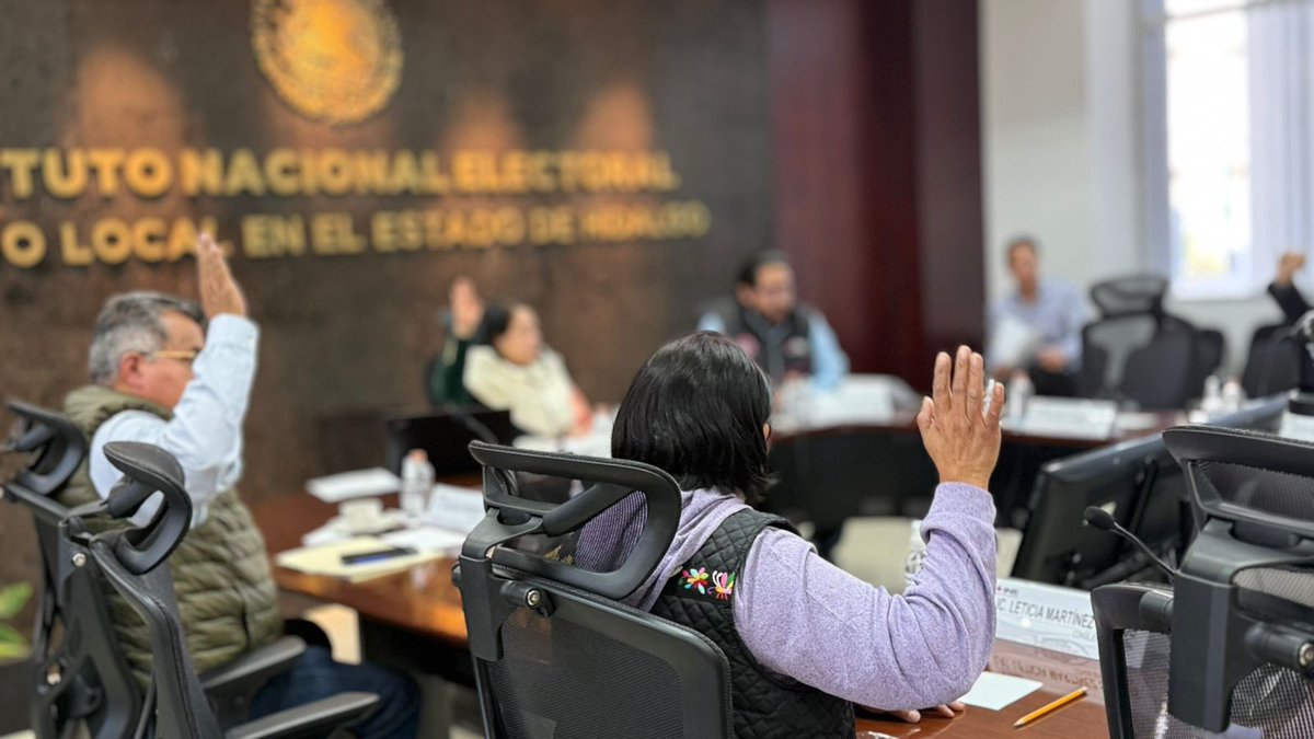 Red1Hidalgo's tweet image. En sesión ordinaria, el Instituto Nacional Electoral (INE) en Hidalgo, liderado por su vocal ejecutiva, Ma. del Refugio García López, declaró la conclusión oficial del proceso electoral extraordinario 2024 en Cuautepec de Hinojosa.
#RedHidalgo #INE #CuautepecDeHinojosa