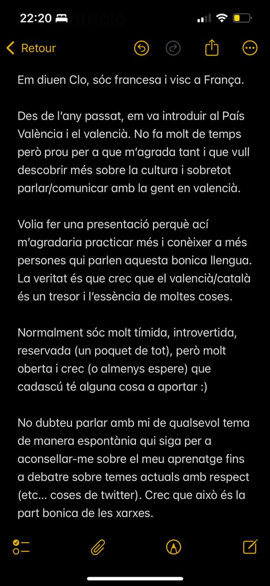 Holi ! em presente un poquet, encantada conèixer-vos :)
