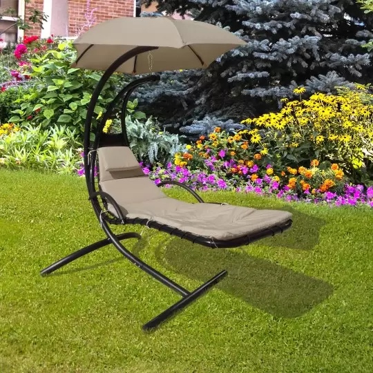kitsuperstore's tweet image. Find your moment of bliss in the Hanging Chaise Lounge Chair. 🌿✨ Let your worries drift away as you sway gently in the fresh air. Perfect for unwinding and connecting with nature! 💤🌼

KitSuperStore.com

#homeandgarden #gardendecor #kitsuperstore #decoration #outdoors