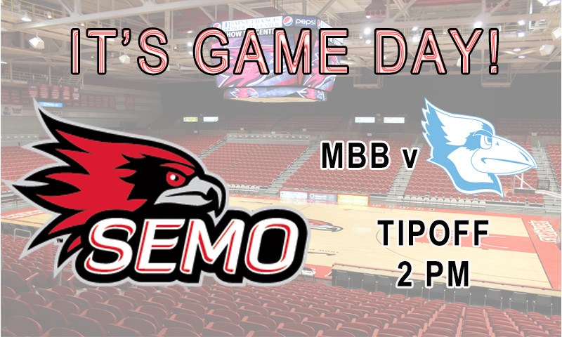 The SEMO men's basketball team is back on the court this afternoon to take on the Westminster Blue Jays! 🏀🔥 Join us at 2 pm for an exciting matchup you won’t want to miss!