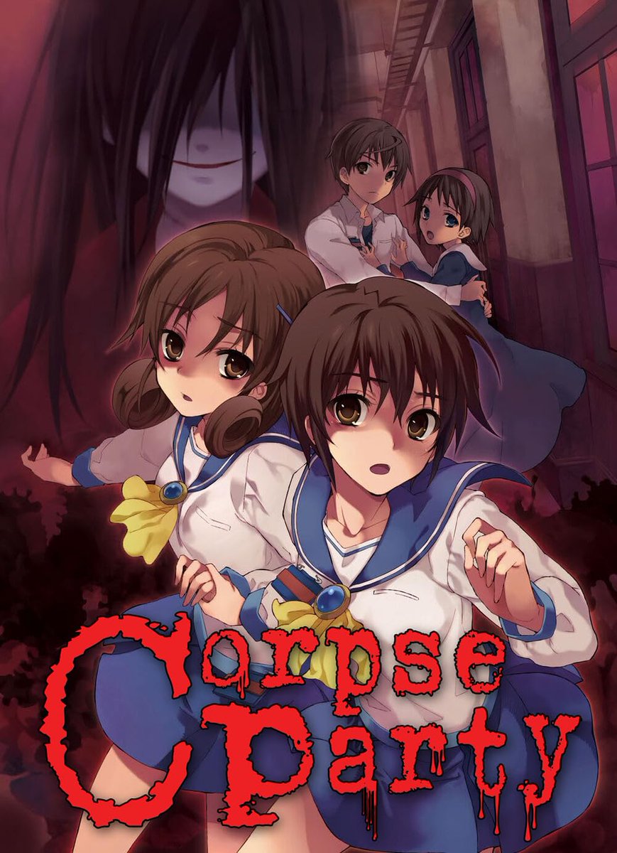 WeeabooHappy's tweet photo. I Love Corpse Party so much even Blood Drive.
Definitely need to play game.
.
#videogames #corpseparty #horror #Playstation #Nintendo #NintendoSwitch https://t.co/2tKYum4Qbn
