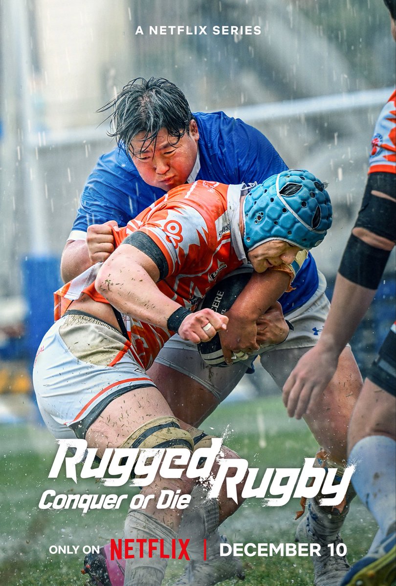 Evening watching sorted with Rugged Rugby Conquer or Die landing on Netflix

Not sure what the idea is, not sure how it will go, not sure it’ll be any good. Reporting back when finished (if I make it that far)