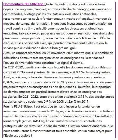 73_fsu's tweet photo. ✅ Enquête 2024 sur les conditions de travail de la FSU-SNUipp 73 : les résultats ! #SNUipp #FSUSNUipp
A découvrir chaque jour sur nos réseaux ce mois de décembre 😉
🎬Épisode 10 bis : changer de métier ?
Livret complet à retrouver sur https://t.co/OMf1Znv1V6. https://t.co/d1Fcyr92WW