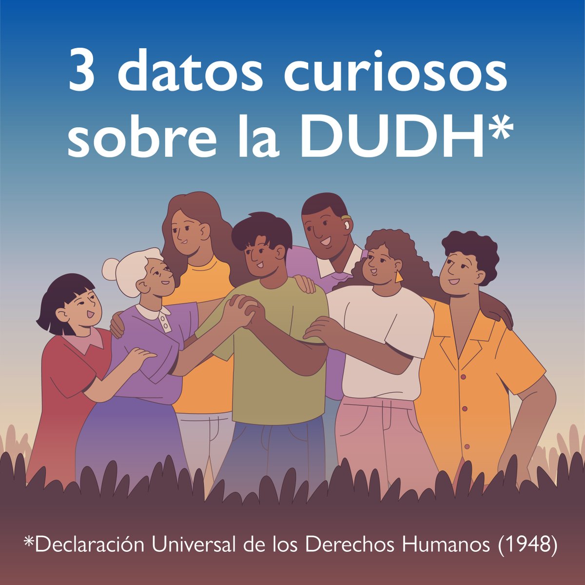enlacolmena's tweet photo. 📜✨ Este 10 de diciembre celebramos 76 años de la Declaración Universal de los Derechos Humanos, un compromiso histórico que defiende los derechos de todas las personas, sin distinción. 💪🌎 ​
👉Desliza para informarte y comparte para que más personas conozcan sus derechos. https://t.co/5xxHPSAres