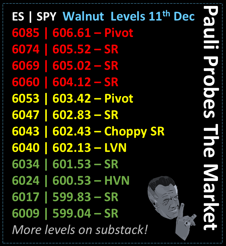 🚨TOO SHORT 2 REPORT🚨 E222 S2

Large sell off so only a Mini Episode!

A perfect rejection of walnut 6074 &amp; then a break of 6060 was enough to get back to our LVN at 6040!

I always say that HVNs &amp; LVNs are long term targets - now you see why!
$SPY $ES $SPX $NQ $QQQ $ANGH $VNRX