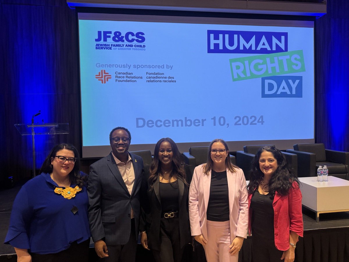 Today CIJA joined a panel for International Human Rights Day hosted by Jewish Family &amp; Child Services, sponsored by the <a href="/CRRF/">CRRF | FCRR</a> . <a href="/jesseliburke/">Jess Eli Burke (she/they)</a> , Karen Restoule, Nadine Spencer, Greg Frankson and moderator Dyanoosh Youssefi explored anti-Jewish, anti-Black and anti-Indigenous