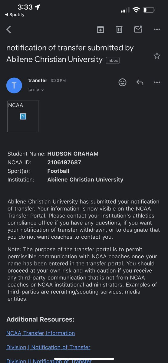 Officially in the portal! 2 years of eligibility! #AG2G