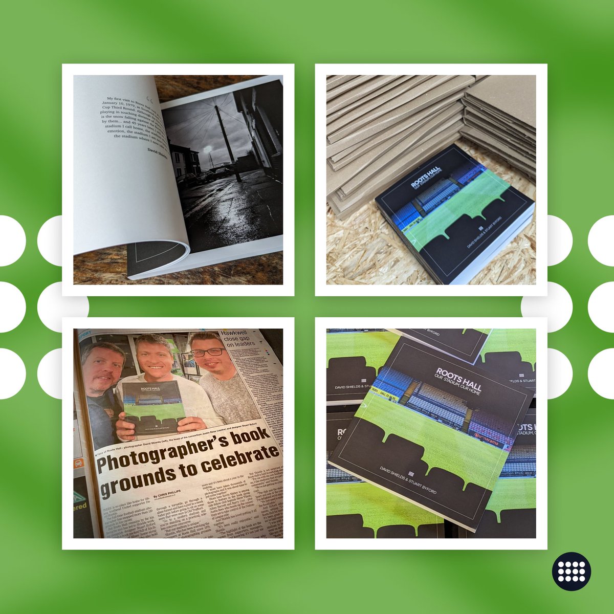 stuartbyford's tweet photo. We’ve almost sold 500 copies!

A MASSIVE thank you to everyone who has purchased a copy of Roots Hall - Our Stadium, Our Home, and all the kind comments we have received.

We are now close to selling 500 copies, but there is still a small handful left at https://t.co/by4iGzhPIv https://t.co/SJJtelCilc