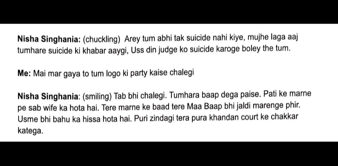 #justiceforatulsubhash
Law will be neutral for man and woman...

#NikitaSinghania   #Divorce