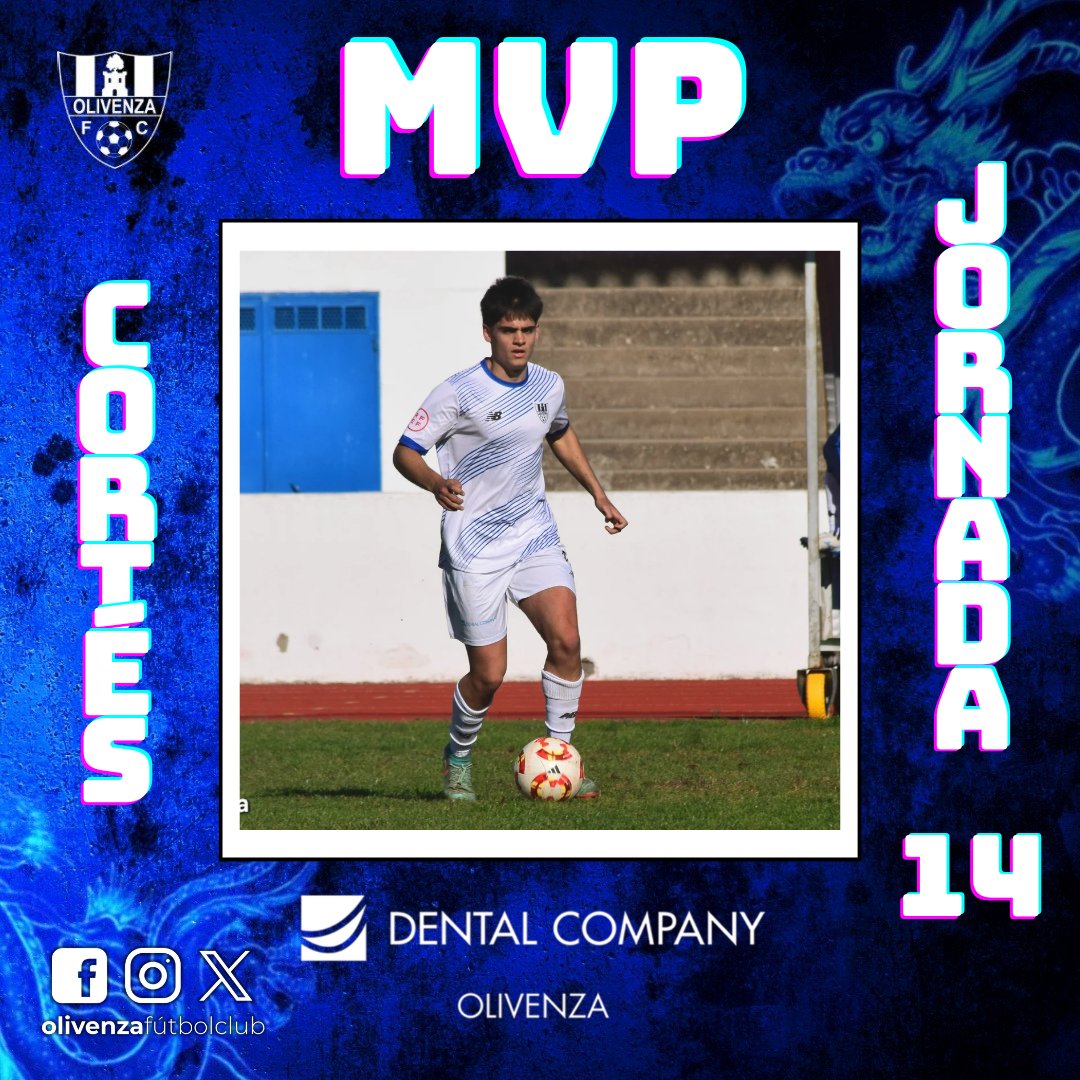 🥇 MVP | Jose Cortés sale elegido como mejor jugador de la jornada 14 frente a la UD Montijo.

🤝🏼 <a href="/DENTALCO/">DENTAL COMPANY</a>

#InsistirPersistiryNuncaDesistir