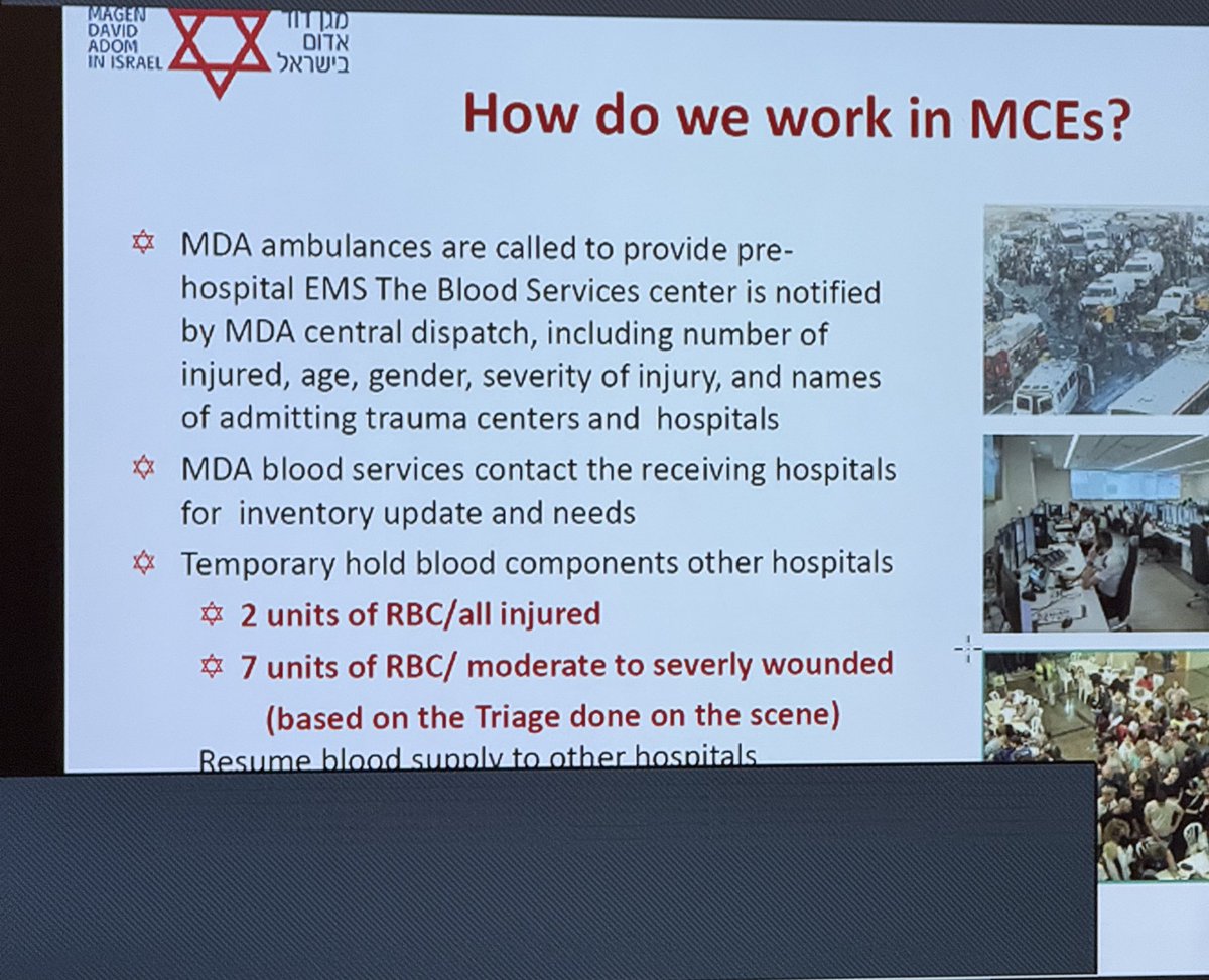 NoobieMatt's tweet photo. Some useful numbers to know when planning for transfusion needs during MCI events.
Ensure:
2 U pRBC for each casualty
7 U pRBC for each moderate/severe casualty
Based upon field triage.
Ping @TacTrauma @PoliceMedics @UKTacOpsMed @TacMedNZ @ATMA_Tactical
#FOAMed #FOAMems https://t.co/S1oVHfR9Tc