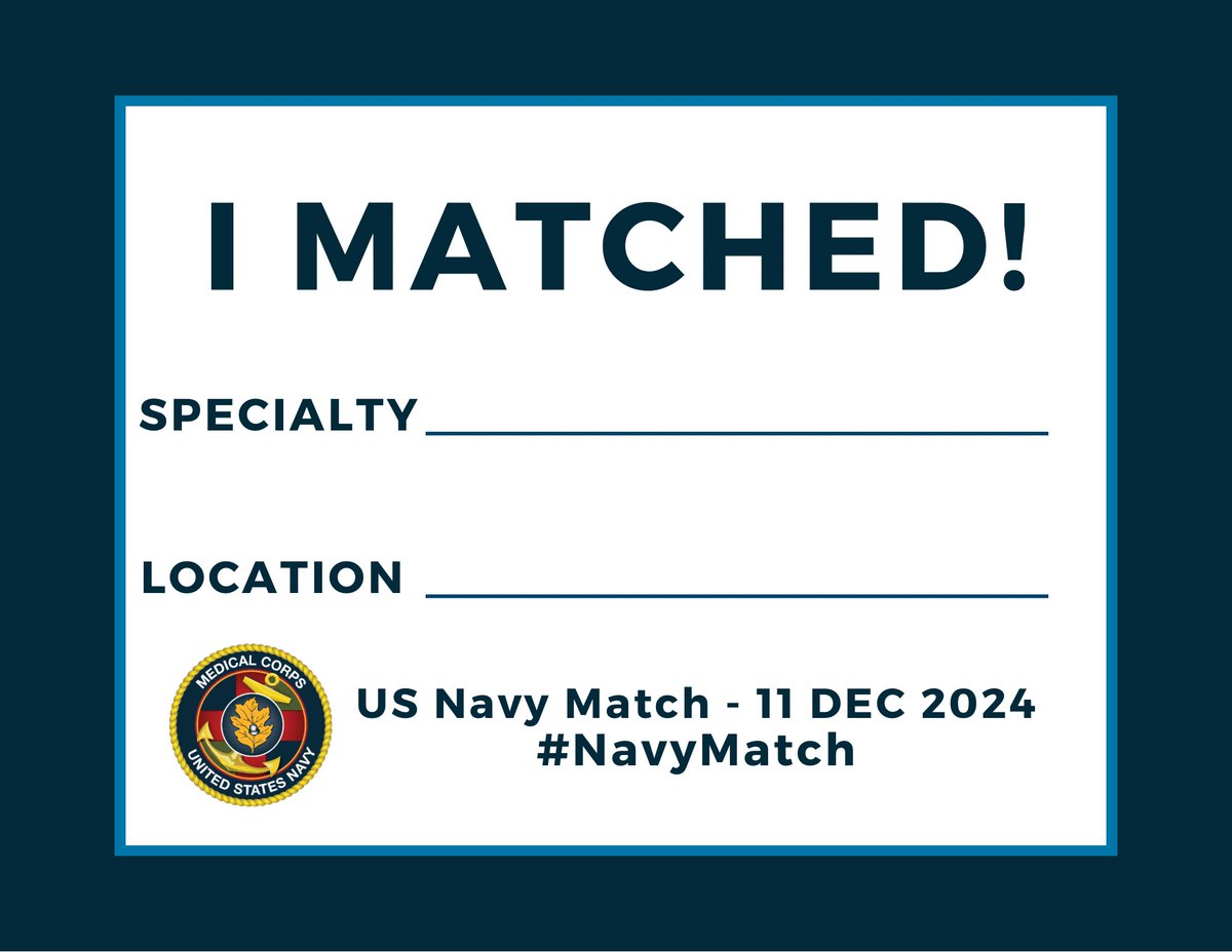 Inside_TheMatch's tweet photo. Tomorrow is the military match! Message us for a #Match certificate to print to help celebrate the match! #NavyMatch #MatchDay https://t.co/acWRzQNvrz