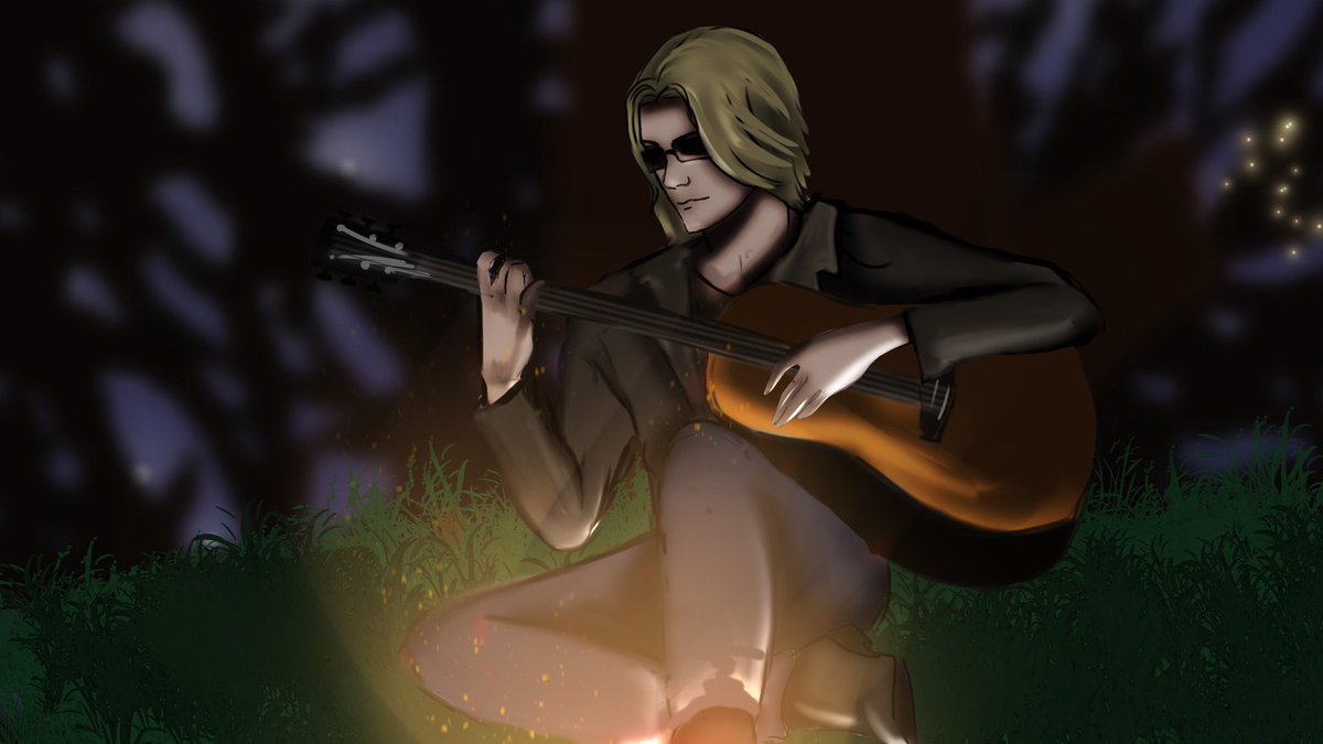 DonewithLife146's tweet photo. One of the drawings i will use in my new visual novel game! 
Martin playing guitar!
It will be voice acted!

#visualnovel #wip #workinprogress #indiegame #gamedev #indiegamedev #visualnovelcommunity #gamedesign #art https://t.co/eoLY8udm4g