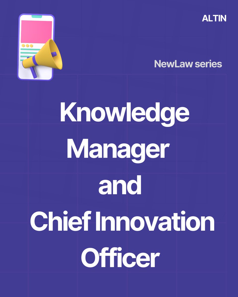 Altinnetwork's tweet photo. Today's series is a combo!

Read, like and share your thoughts.

#legaltech #legaltecheducation #lawyers #legal #InnovationInLaw #ChiefInnovationOfficer #KnowledgeManager #Altin https://t.co/6BTS3AZE4Z