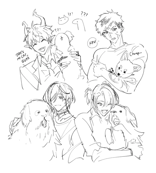 boy's doggo #renzottoart #Artchivist #Vantalism #drawluca 