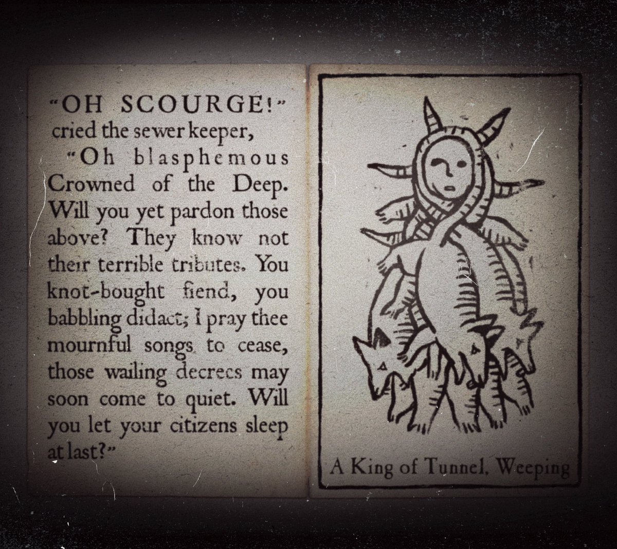 Kickstarter is now live! The Beasts and Blessings of the Hallow’d Hall: a deck of 45 tarot sized bestiary cards along with a companion compendium of fable and folkprose co-written by myself and writer/composer <a href="/notquitereal/">Jack de Quidt</a>

kickstarter.com/projects/badbu…