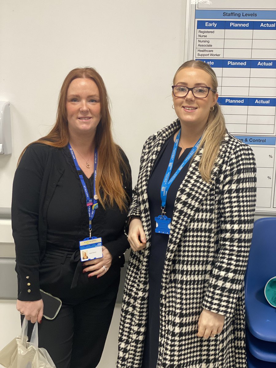 Visit from NHSP staff 
You are both appreciated and a great support over a busy Christmas period 
<a href="/whalley_gaynor/">Gaynor Whalley</a> 
<a href="/WWLNHS/">WWL NHS</a> 
<a href="/hadley_lesley/">Lesley</a>