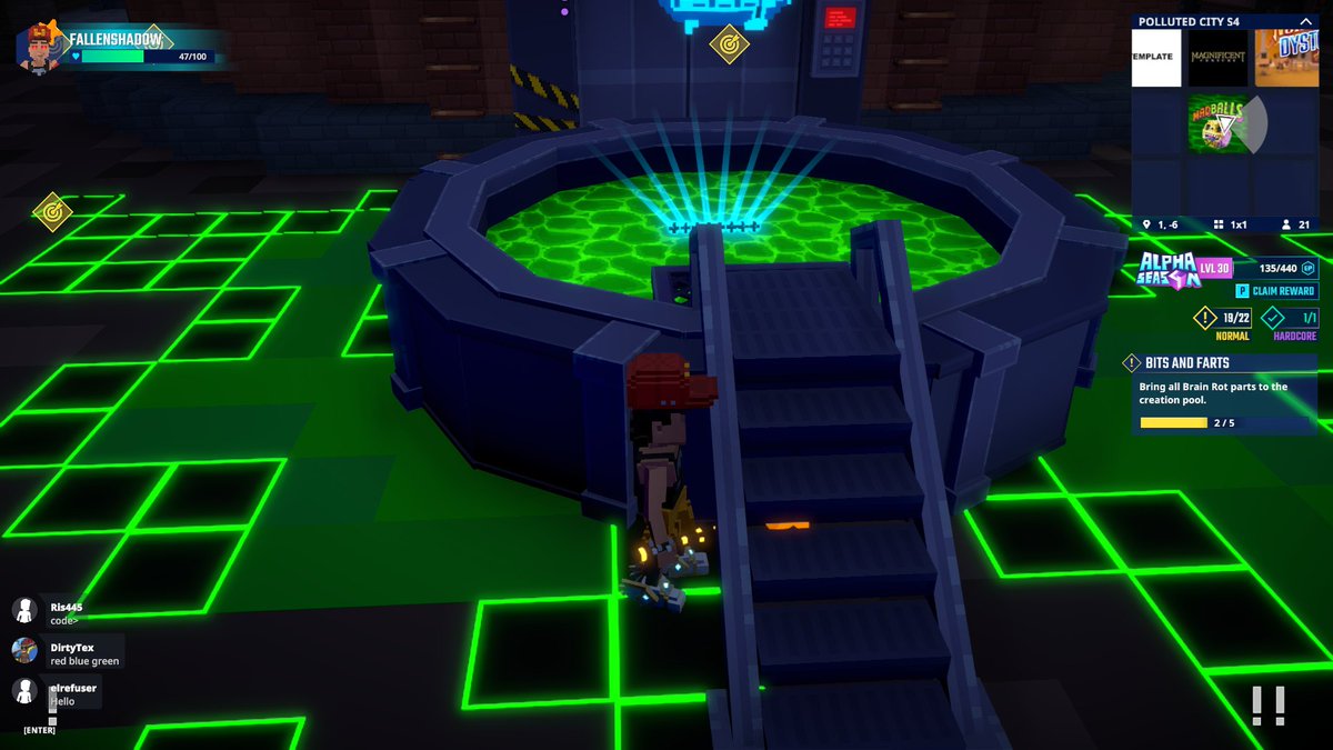 Eww! Just stepped in a slime pool in Polluted City in <a href="/TheSandboxGame/">The Sandbox</a>. Time to clean up this virtual world! 🦠🧼 <a href="/MadballsX/">Madballs</a> register-landings.sandbox.game/alphaseason4-s… #TheSandbox #AlphaSeason4 #AS4SocialChallenge