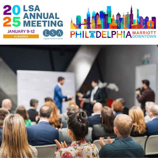 LingSocAm's tweet photo. Volunteers Session Chairs Needed. We’re seeking PhD holders to serve as Session Chairs, helping to ensure sessions run smoothly and on time. Make a meaningful contribution to #LSA2025 and sign up today! https://t.co/Z9aeXbnqqc #volunteer #LSA2025 #ExplorePhilly https://t.co/4Q5g0W8ARj