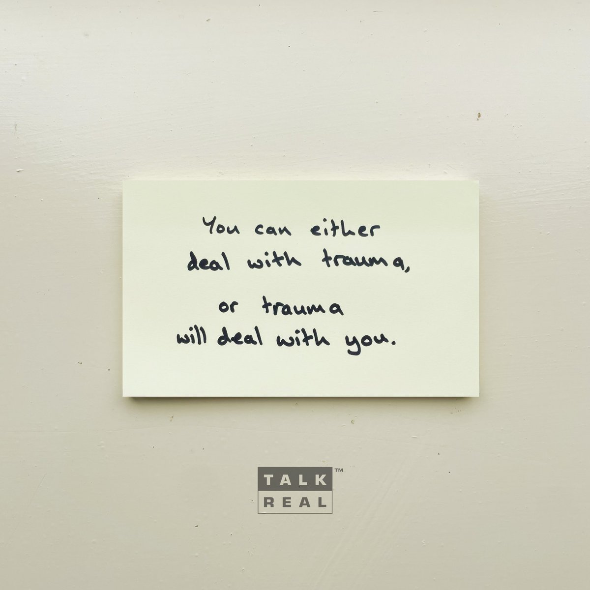 TalkRealCollctv's tweet photo. The longer trauma is kept inside you, the more damage it can cause

For support dealing with trauma contact @MindCharity on 0300 123 3393 (Mon-Fri 9-6)

Follow @TalkRealCollctv for daily positivity ❤️

🎥: #BreakingBad

#Trauma #GetHelp #Overcoming #DailyPositivity #TalkReal https://t.co/6TSkM7cEYv