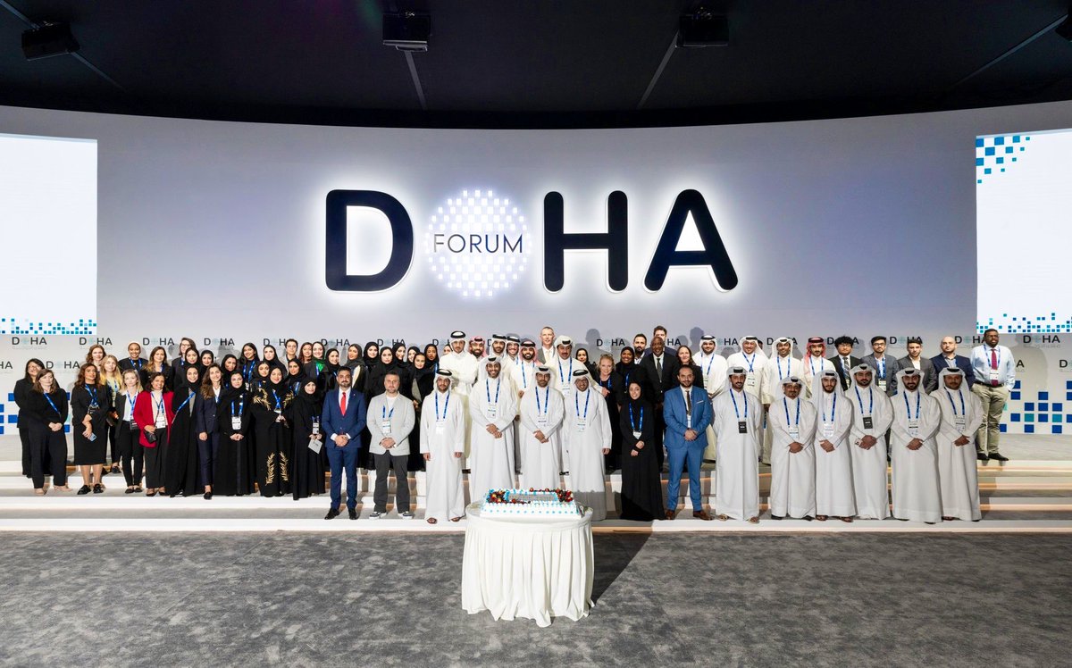 أبناء وبنات #قطر دائمًا في المقدمة، يبدعون في إنجاز وتنظيم أكبر الفعاليات العالمية بكل احترافية وتميز. كل الشكر والتقدير لفريق العمل الشاب الذي قاد بنجاح تنظيم العديد من الفعاليات خلال سنة ٢٠٢٤، وآخرها #منتدى_الدوحة 2024. أفتخر بكوني جزءًا من هذا الفريق الملهم الذي يمثل روح