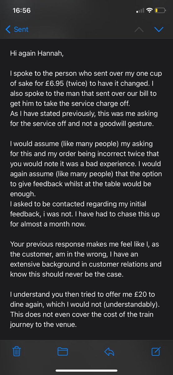 Do yourself a favour &amp; do NOT visit <a href="/InamoRestaurant/">Inamo Restaurant</a> as if you are to complain, it’s your fault and they will not refund you. #inamorestaurant #yuck #no #avoid