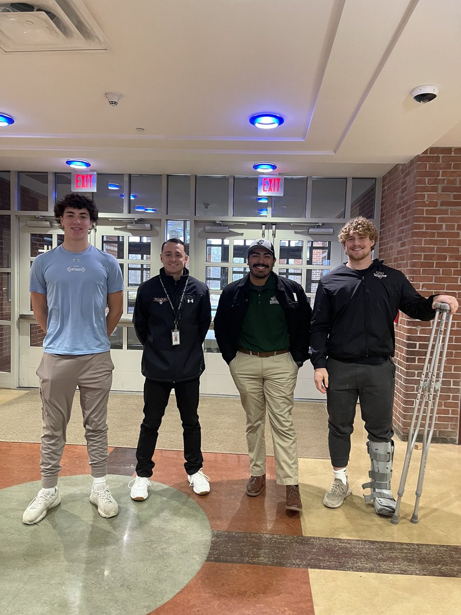 MaxNovak35's tweet image. Thanks @CoachOuie for coming down to talk about Castleton Football, can’t wait to visit the campus! @CastletonFB