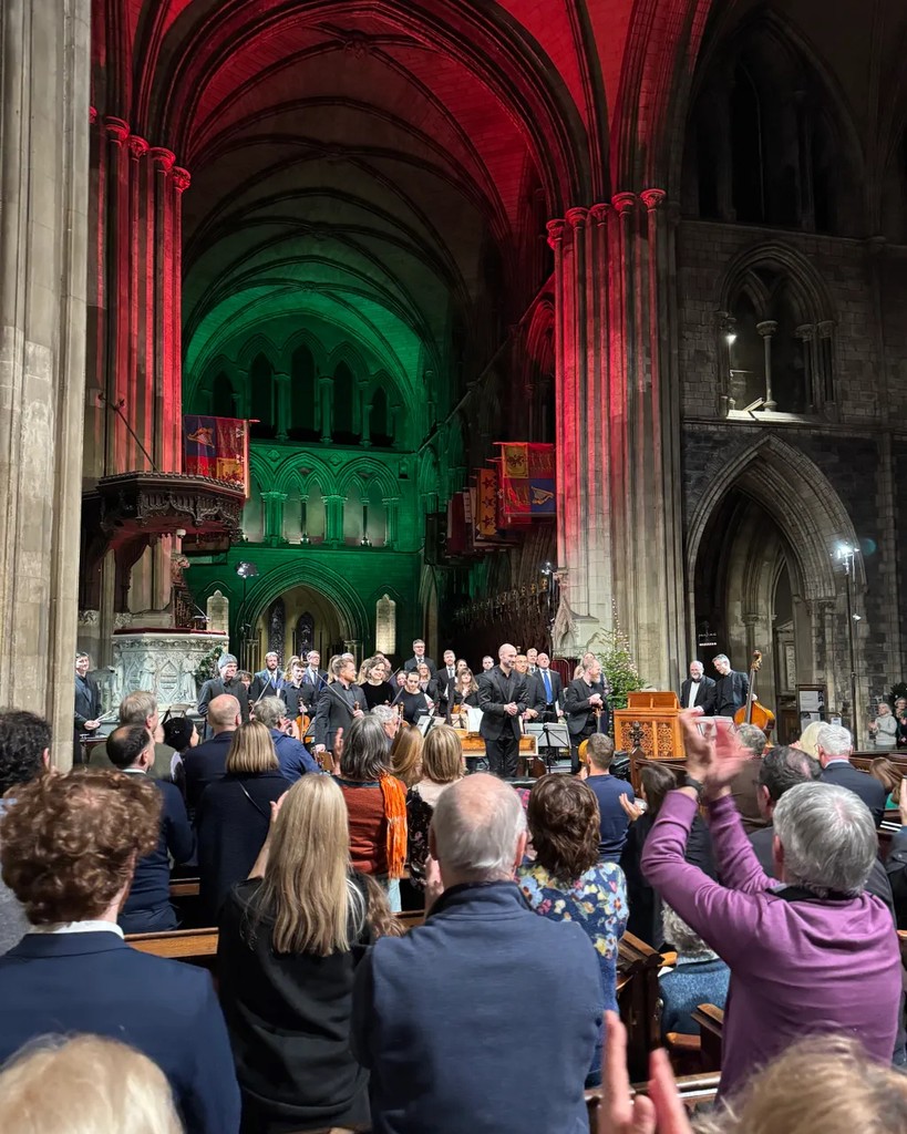 What a magical and magnificent night in St. Patrick’s Cathedral for Handel’s Messiah last Friday with @chamberChoirIreland. If you were there, let us know what you thought. 

Thank you to everyone who joined us. See you at Bach’s Christmas Oratorio on Friday!