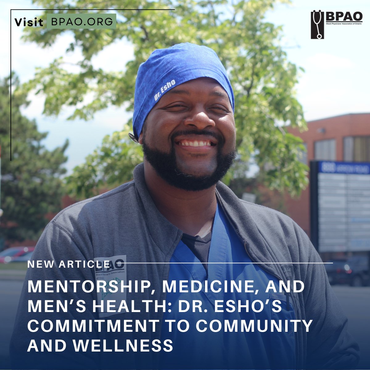thebpao's tweet photo. Meet Dr. David Esho, a family physician and UofT professor dedicated to mentorship, medicine, and community wellness.
From growing up in Toronto’s Nigerian community to advocating for health equity, his journey is one of inspiration and impact.

Read more: https://t.co/geEwVMVC6A https://t.co/9rKMtAzRId