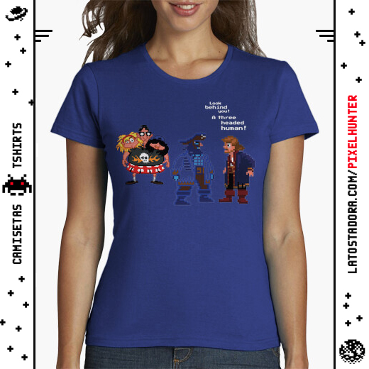 PixHunt's tweet photo. Look behind you! A three headed human!      

👕 https://t.co/B0h6merFfI 
#camisetas #monkeyisland #dayofthetentacle #retrogaming #gamers #tshirts #retrogamers #lechuck #gaming #retro https://t.co/x1joVD7t3v