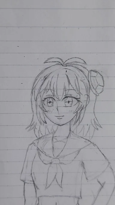 とりあえずこんな感じかな
ガバが目立つがデジタルで塗っていけば問題ないでしょ 