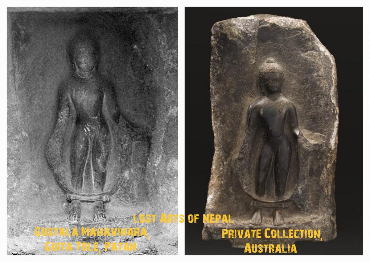FAITH STOLEN - BREAKING NEWS 

This 9th Century Stone Image of STANDING BUDDHA, Stolen in 1970s-80s From a Buddhist Stupa in the Gustala Mahavihara, Guita Tole, Patan, Has Been Located in a Private Collection, Australia.
<a href="/NHRCampaign/">Nepal Heritage Recovery Campaign</a> <a href="/artcrimeprof/">Erin L. Thompson</a> <a href="/DrEmilineSmith/">Emiline Smith</a> <a href="/poetryinstone/">vj @ poetryinstone 🇮🇳</a>