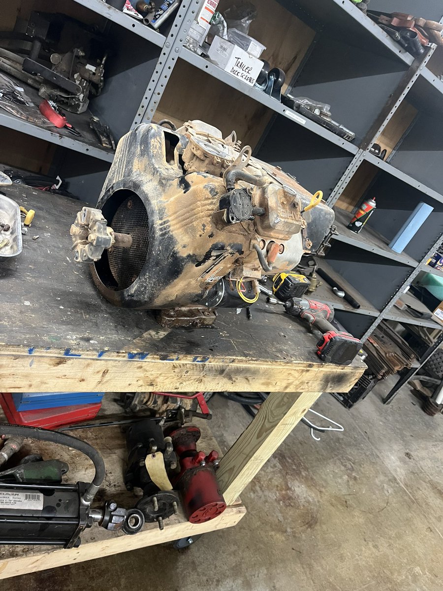 Benjamin Rink (@benrink) on Twitter photo ‘Tis the season! Infield pro getting some much needed engine work done! <a href="/ProfOutdoorSol/">Professional Outdoor Solutions</a> shop will be busy for the next few months! #readyforspring ‘Tis the season! Infield pro getting some much needed engine work done! <a href="/ProfOutdoorSol/">Professional Outdoor Solutions</a> shop will be busy for the next few months! #readyforspring