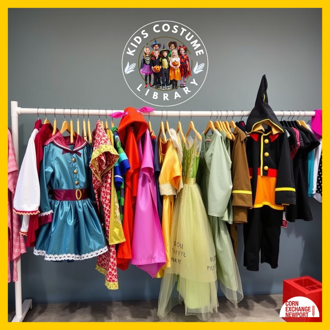 OPEN TODAY &amp; TOMORROW 🌽
Get the kids ready for holiday season as we open the Kids Costume Library from 1pm - 3pm. 🎅

For just £2 you can take a costume of your child’s choosing home for up to a week. Bring it back to us clean and we'll hang it up for another child to use. ♻️