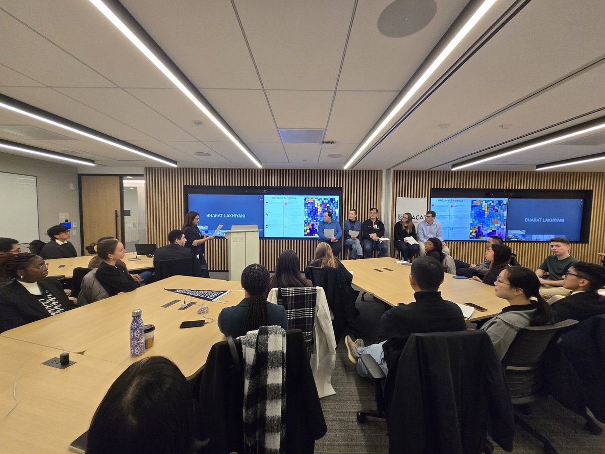 PS27Ventures's tweet photo. Last week, PS27's @Tony_Cusato  visited the @IBM  NYC headquarters to talk to the @BaruchCollege ISACA Cybersecurity Club about "Navigating Cybersecurity Careers in the Age of AI." This initiative aims to empower students with opportunities to advance in #Cybersecurity. 🪐 https://t.co/0iJEHXyZFO