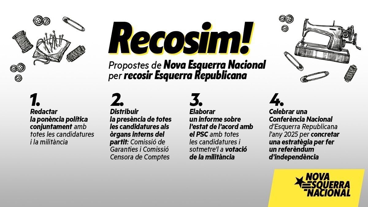 Mai ningú ha recosit res de de l’odi i la mentida.
Mentre el tuiter va ple d’insults, mentre llegeixo persones que es victimitzen difamant i insultant companys amb absoluta lleugeresa i impunitat, és un bon moment per recordar propostes.

Perquè és això el que votarem dissabte.
