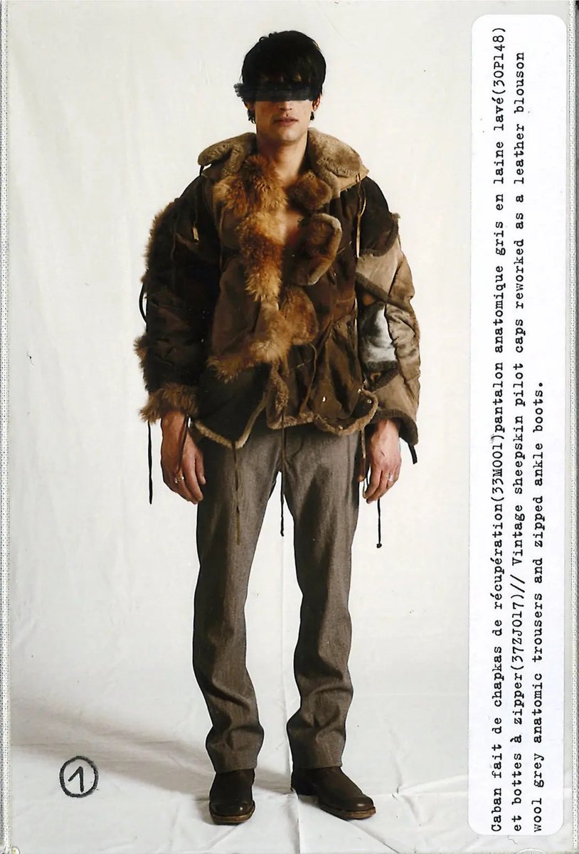 odysseyrebuild's tweet photo. Maison Martin Margiela
AW2005 https://t.co/hBSN5mWUzM