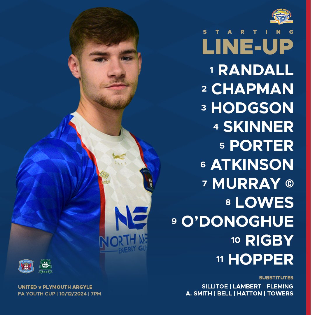 Your Blues to face Plymouth Argyle in the FA Youth Cup third round at Brunton Park. ✊