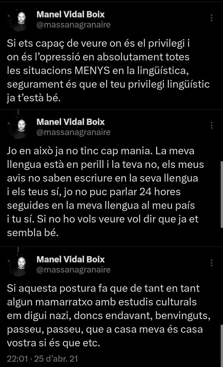 Això a foc.