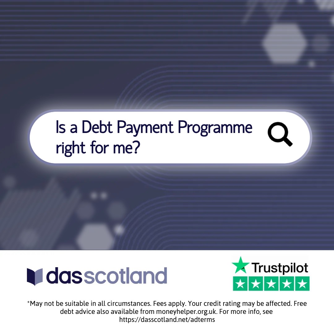 DASScotland's tweet photo. A #DebtPaymentProgramme (DPP) is the term used to describe the repayment plan you would agree to repay under the #DebtArrangementScheme (DAS) in Scotland.

This is a formal debt solution that offers a way to manage your unaffordable debt.

Learn more:
👉 https://t.co/6KQ2aodYDd